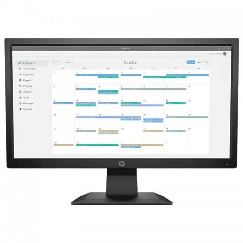 HP P204v 19.5 Inch HD LED Monitor (HDMI, VGA) - Image 3